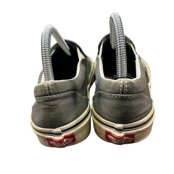 VANS Classic Slip-On Charcoal Gray Unisex‎ Canvas Sneakers Men's 6.5/Women's 8.0 - Picture 6 of 8